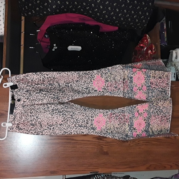 NWT Lucky & Blessed flares - Picture 2 of 5